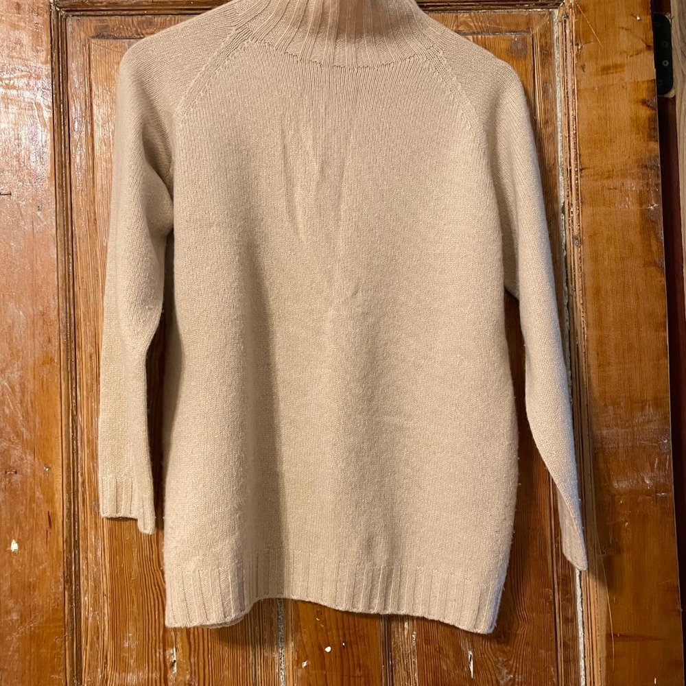Margaret Howell Turtleneck Jumper Sweater (One Size, blush/nude)